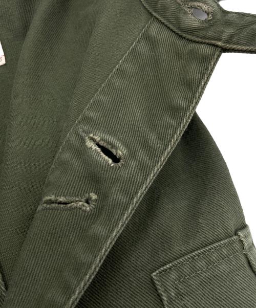 BONCOURA（ボンクラ）BONCOURA (ボンクラ) Coverall English Twill Olive オリーブ サイズ:36の古着・服飾アイテム