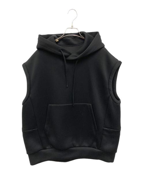 LE PHIL（ル フィル）LE PHIL (ル フィル) テックダンボールノースリフーディ ブラック サイズ:FREEの古着・服飾アイテム