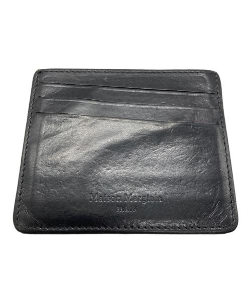 Maison Margiela（メゾンマルジェラ）Maison Margiela (メゾンマルジェラ) レザーカードケース ブラックの古着・服飾アイテム