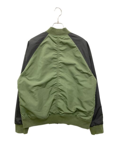 LACOSTE（ラコステ）LACOSTE (ラコステ) リバーシブルボンバージャケット カーキ サイズ:MLの古着・服飾アイテム