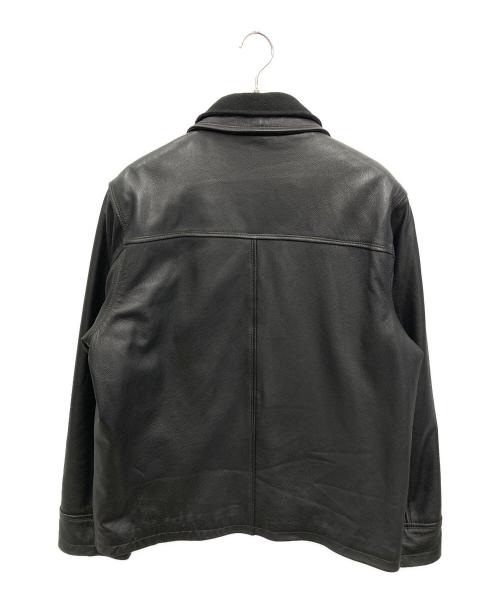 Columbia（コロンビア）Columbia (コロンビア) 【古着】フリースライナー付きシングルレザージャケット ブラック サイズ:Mの古着・服飾アイテム