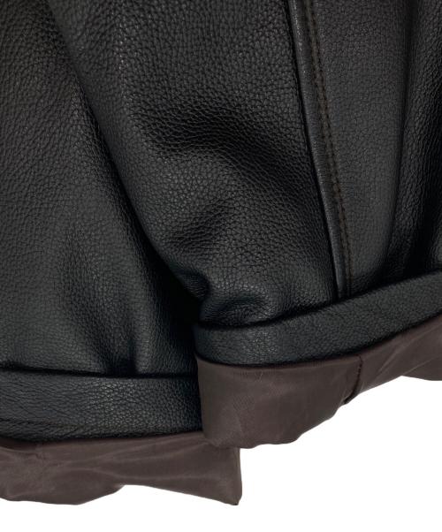 Columbia（コロンビア）Columbia (コロンビア) 【古着】フリースライナー付きシングルレザージャケット ブラック サイズ:Mの古着・服飾アイテム