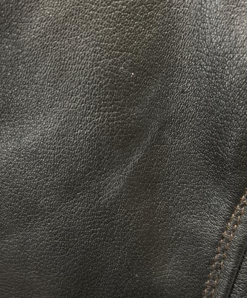 Columbia（コロンビア）Columbia (コロンビア) 【古着】フリースライナー付きシングルレザージャケット ブラック サイズ:Mの古着・服飾アイテム