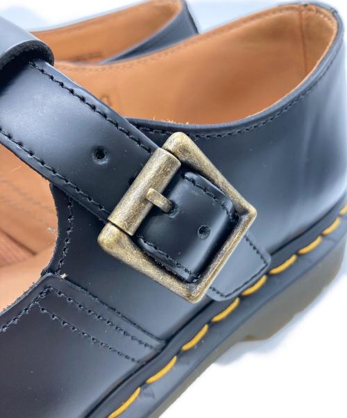 Dr.Martens（ドクターマーチン）Dr.Martens (ドクターマーチン) POLLEY Tバーシューズ ブラック サイズ:UK8の古着・服飾アイテム