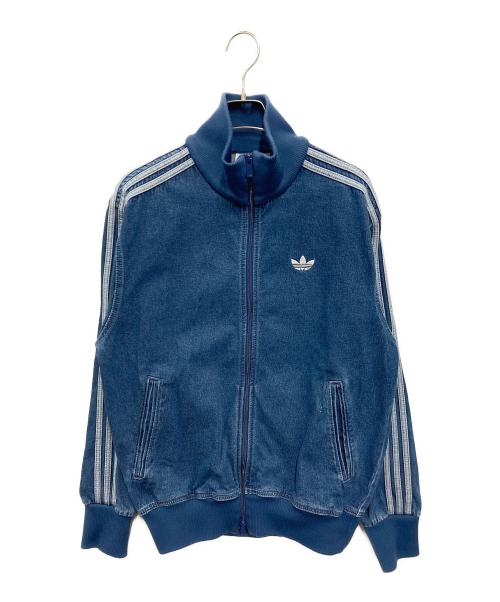 adidas（アディダス）adidas (アディダス) DENIM FIREBIRD TRACKTOP インディゴ サイズ:Mの古着・服飾アイテム