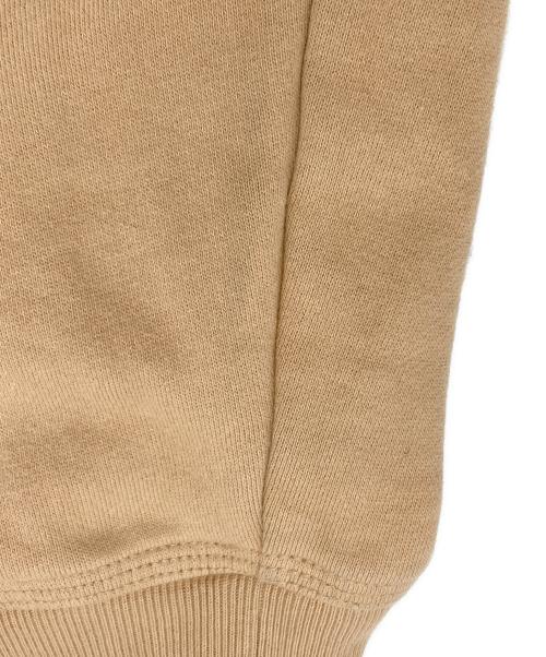 stussy（ステューシー）stussy (ステューシー) STOCK LOGO FULL ZIP HOODIE ベージュ サイズ:Lの古着・服飾アイテム