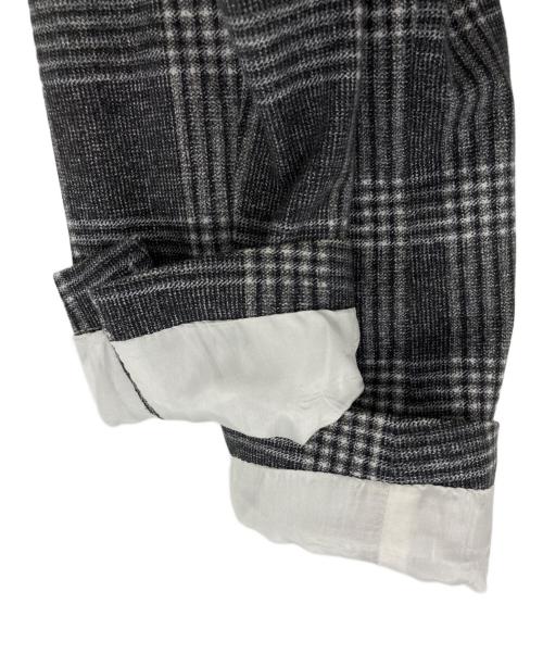 CIRCOLO 1901（チルコロ1901）Circolo 1901 (チルコロ1901) チェック2Bテーラードジャケット グレー サイズ:44の古着・服飾アイテム