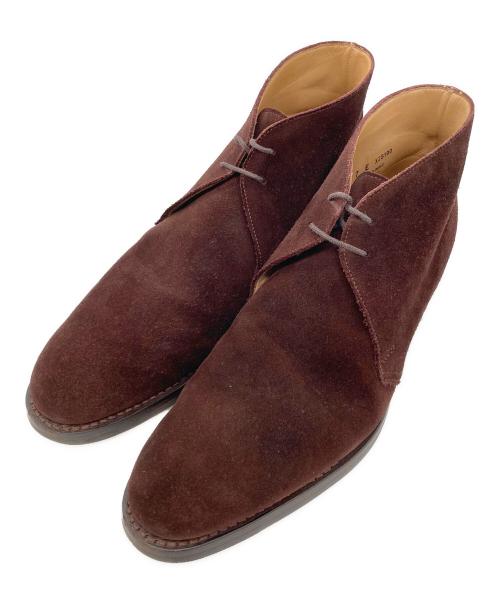 Crockett & Jones（クロケット＆ジョーンズ）Crockett & Jones (クロケット＆ジョーンズ) Paul Smith (ポールスミス) チャッカーブーツ ブラウン サイズ:26cmの古着・服飾アイテム