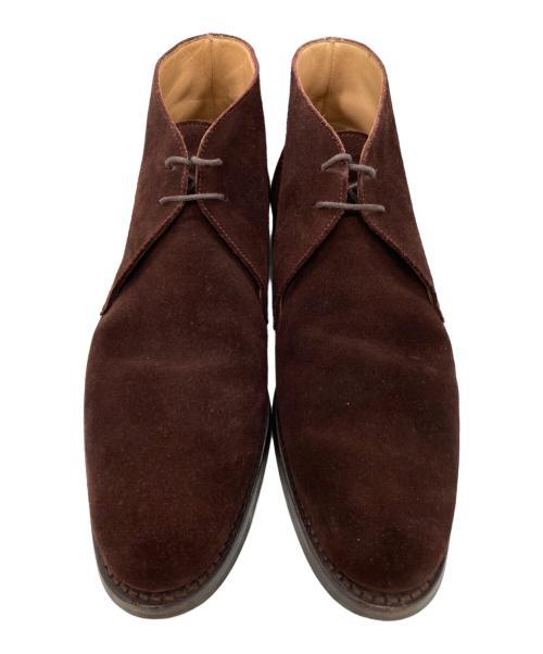 Crockett & Jones（クロケット＆ジョーンズ）Crockett & Jones (クロケット＆ジョーンズ) Paul Smith (ポールスミス) チャッカーブーツ ブラウン サイズ:26cmの古着・服飾アイテム