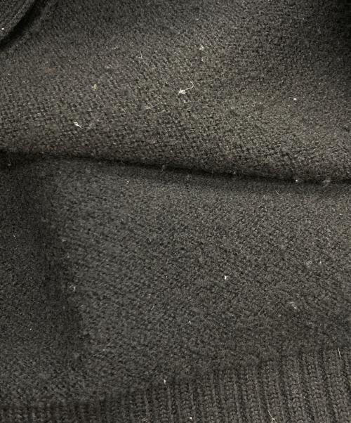 AMI Alexandre Mattiussi（アミアレクサンドルマテュッシ）AMI Alexandre Mattiussi (アミアレクサンドルマテュッシ) ハート刺繍ロゴウールカーディガン ブラック サイズ:Lの古着・服飾アイテム