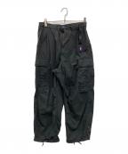 THE NORTHFACE PURPLELABELザ・ノースフェイス パープルレーベル）の古着「Ripstop Field Cargo Pants」｜ブラック