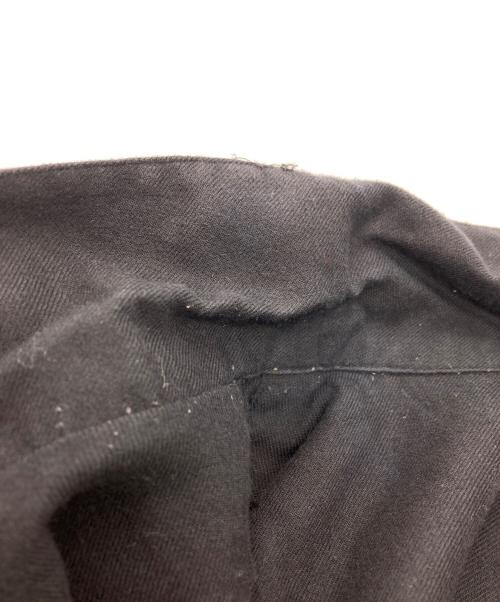 PAPAS（パパス）PAPAS (パパス) オープンカラーシャツ ブラック サイズ:Mの古着・服飾アイテム