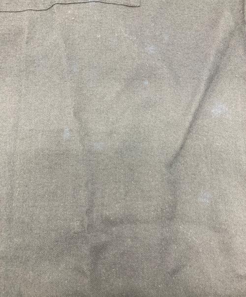 PAPAS（パパス）PAPAS (パパス) オープンカラーシャツ ブラック サイズ:Mの古着・服飾アイテム