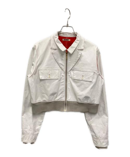 RANDY（ランディー）Randy (ランディー) コーティングジャケット ホワイト サイズ:2の古着・服飾アイテム