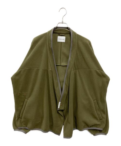 SOMELAND（サムランド）SOMELAND (サムランド) y-COLLAR FLEECE JACKET カーキ サイズ:Sの古着・服飾アイテム