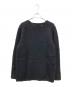 BLACK COMME des GARCONS (ブラックコムデギャルソン) ダメージ加工ウールニット ブラック サイズ:L：20000円