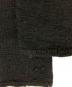 中古・古着 BLACK COMME des GARCONS (ブラックコムデギャルソン) ダメージ加工ウールニット ブラック サイズ:L：20000円