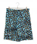 COMME des GARCONS HOMME PLUSコムデギャルソンオムプリュス）の古着「ボンテージハーフパンツ」｜ブルー