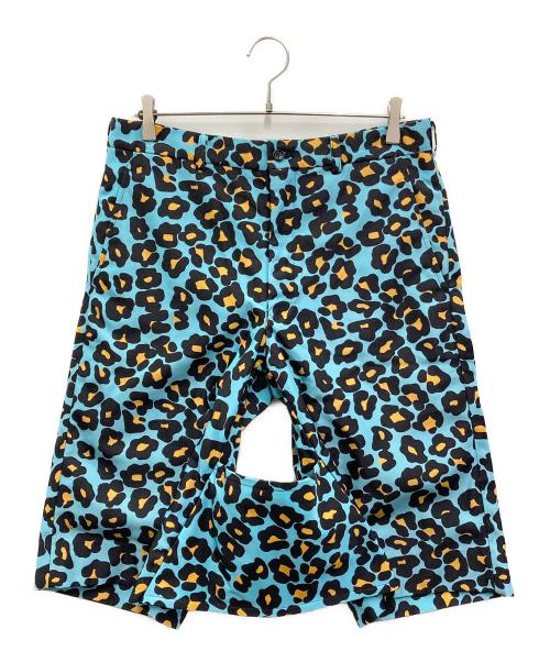 COMME des GARCONS HOMME PLUS（コムデギャルソンオムプリュス）COMME des GARCONS HOMME PLUS (コムデギャルソンオムプリュス) ボンテージハーフパンツ ブルー サイズ:Mの古着・服飾アイテム