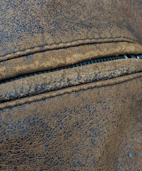 AVIREX（アヴィレックス）AVIREX (アヴィレックス) ［古着］AVIREX スタジャン ブラウン サイズ:XSの古着・服飾アイテム