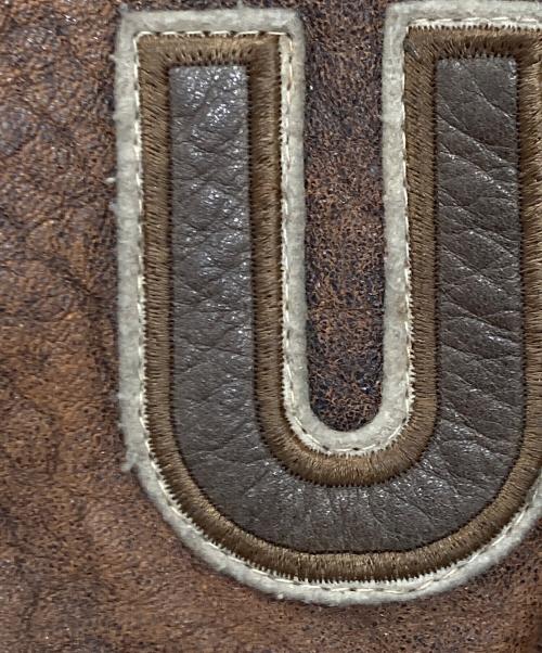 AVIREX（アヴィレックス）AVIREX (アヴィレックス) ［古着］AVIREX スタジャン ブラウン サイズ:XSの古着・服飾アイテム