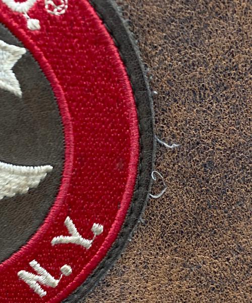 AVIREX（アヴィレックス）AVIREX (アヴィレックス) ［古着］AVIREX スタジャン ブラウン サイズ:XSの古着・服飾アイテム