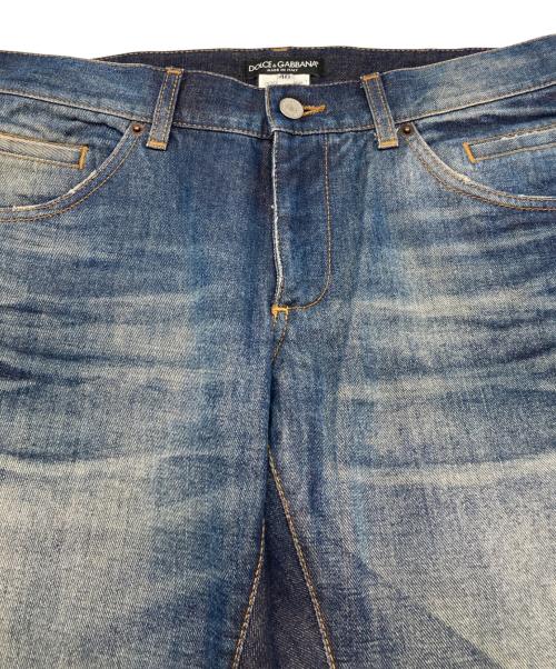 DOLCE & GABBANA（ドルチェ＆ガッバーナ）DOLCE & GABBANA (ドルチェ＆ガッバーナ) デニムパンツ インディゴ サイズ:46の古着・服飾アイテム