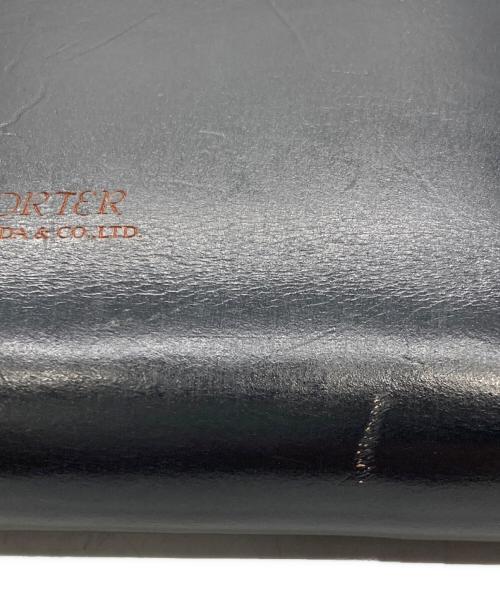 PORTER（ポーター）PORTER (ポーター) FILM ラウンドファスナー財布 ブラックの古着・服飾アイテム