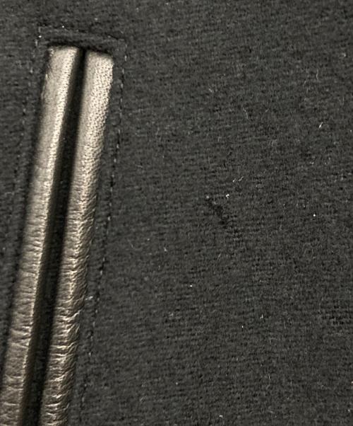 ATON（エイトン）ATON (エイトン) SUPER 160S LETTERMAN JACKET ブラック サイズ:4の古着・服飾アイテム