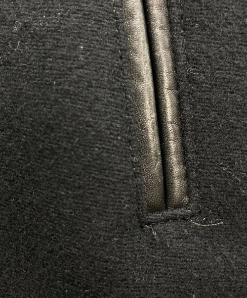 ATON（エイトン）ATON (エイトン) SUPER 160S LETTERMAN JACKET ブラック サイズ:4の古着・服飾アイテム