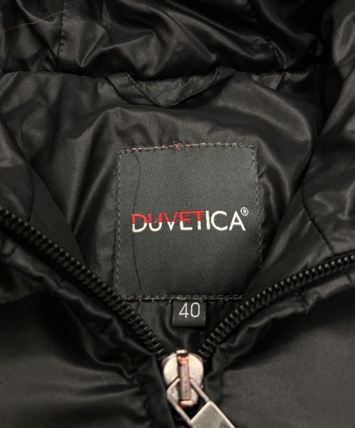 DUVETICA（デュベティカ）DUVETICA (デュベティカ) ダウンジャケット ブラック サイズ:SIZE 40の古着・服飾アイテム