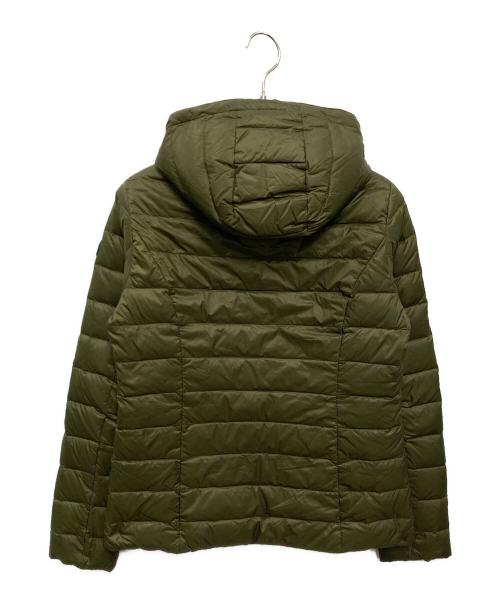 JOTT（ジョット）JOTT (ジョット) リバーシブルダウンジャケット カーキ×レッド サイズ:記載なしの古着・服飾アイテム