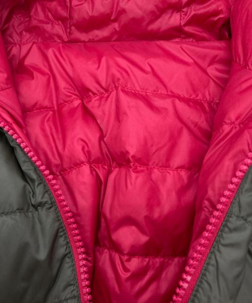 JOTT（ジョット）JOTT (ジョット) リバーシブルダウンジャケット カーキ×レッド サイズ:記載なしの古着・服飾アイテム