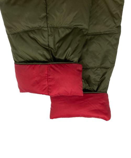 JOTT（ジョット）JOTT (ジョット) リバーシブルダウンジャケット カーキ×レッド サイズ:記載なしの古着・服飾アイテム