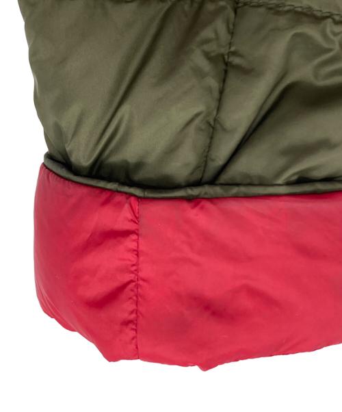 JOTT（ジョット）JOTT (ジョット) リバーシブルダウンジャケット カーキ×レッド サイズ:記載なしの古着・服飾アイテム