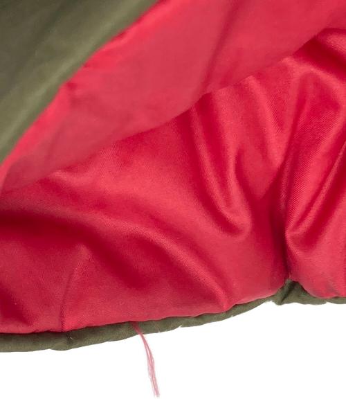 JOTT（ジョット）JOTT (ジョット) リバーシブルダウンジャケット カーキ×レッド サイズ:記載なしの古着・服飾アイテム