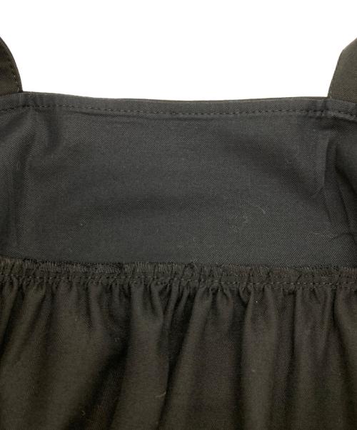 tricot COMME des GARCONS（トリココムデギャルソン）tricot COMME des GARCONS (トリココムデギャルソン) ウールギャバジャンパースカート ブラック サイズ:Mの古着・服飾アイテム