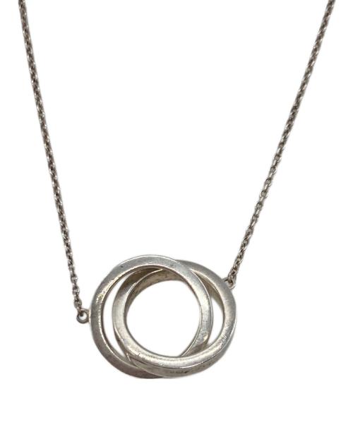 TIFFANY & Co.（ティファニー アンド コー）Tiffany & Co. (ティファニー) インターロッキングネックレス シルバーの古着・服飾アイテム