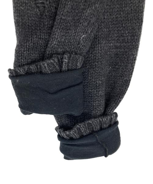 DIESEL（ディーゼル）DIESEL (ディーゼル) アルパカ混ダメージニット グレー サイズ:FREEの古着・服飾アイテム