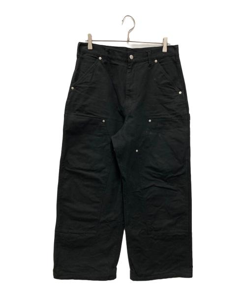 JOURNAL STANDARD（ジャーナルスタンダード）JOURNAL STANDARD (ジャーナルスタンダード) Double Knee Loose Fit Pants ブラック サイズ:Lの古着・服飾アイテム