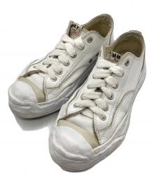 Maison MIHARA YASUHIRO（メゾン ミハラ ヤスヒロ）の古着「HANK TC OG LEATHER LOWTOP SNEAKER」｜ホワイト