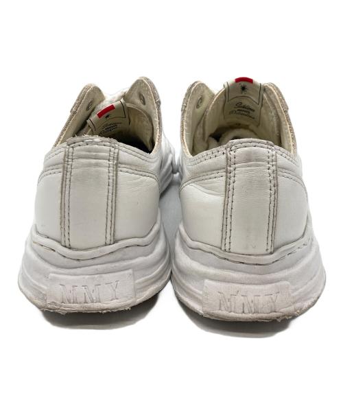 Maison MIHARA YASUHIRO（メゾン ミハラ ヤスヒロ）Maison MIHARA YASUHIRO (メゾン ミハラ ヤスヒロ) HANK TC OG LEATHER LOWTOP SNEAKER ホワイト サイズ:42の古着・服飾アイテム