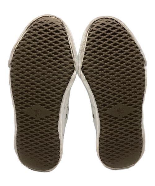 Maison MIHARA YASUHIRO（メゾン ミハラ ヤスヒロ）Maison MIHARA YASUHIRO (メゾン ミハラ ヤスヒロ) HANK TC OG LEATHER LOWTOP SNEAKER ホワイト サイズ:42の古着・服飾アイテム