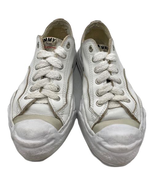 Maison MIHARA YASUHIRO（メゾン ミハラ ヤスヒロ）Maison MIHARA YASUHIRO (メゾン ミハラ ヤスヒロ) HANK TC OG LEATHER LOWTOP SNEAKER ホワイト サイズ:42の古着・服飾アイテム