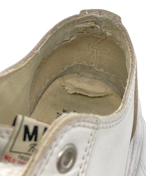 Maison MIHARA YASUHIRO（メゾン ミハラ ヤスヒロ）Maison MIHARA YASUHIRO (メゾン ミハラ ヤスヒロ) HANK TC OG LEATHER LOWTOP SNEAKER ホワイト サイズ:42の古着・服飾アイテム