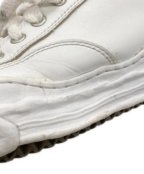 Maison MIHARA YASUHIRO（メゾン ミハラ ヤスヒロ）Maison MIHARA YASUHIRO (メゾン ミハラ ヤスヒロ) HANK TC OG LEATHER LOWTOP SNEAKER ホワイト サイズ:42の古着・服飾アイテム