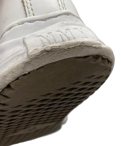 Maison MIHARA YASUHIRO（メゾン ミハラ ヤスヒロ）Maison MIHARA YASUHIRO (メゾン ミハラ ヤスヒロ) HANK TC OG LEATHER LOWTOP SNEAKER ホワイト サイズ:42の古着・服飾アイテム