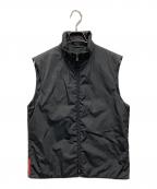 PRADA SPORTSプラダスポーツ）の古着「中綿ベスト」｜ブラック