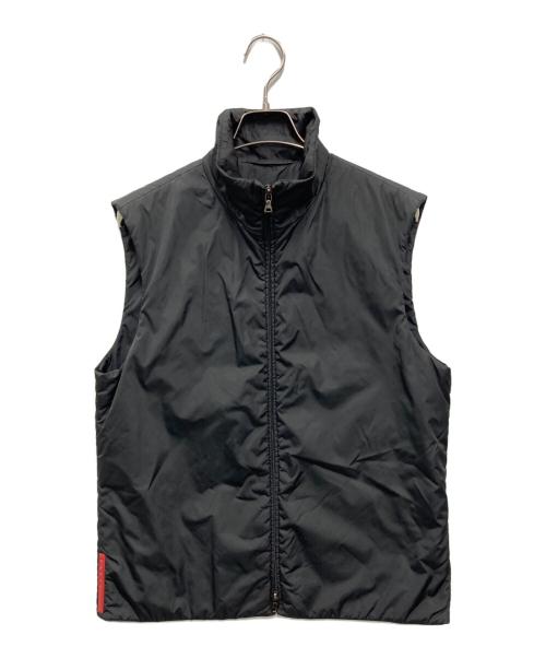 PRADA SPORTS（プラダスポーツ）PRADA SPORTS (プラダスポーツ) 中綿ベスト ブラック サイズ:Mの古着・服飾アイテム