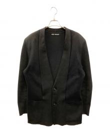 ISSEY MIYAKE（イッセイミヤケ）の古着「［古着］アーカイブ ニットジャケット」｜ブラック